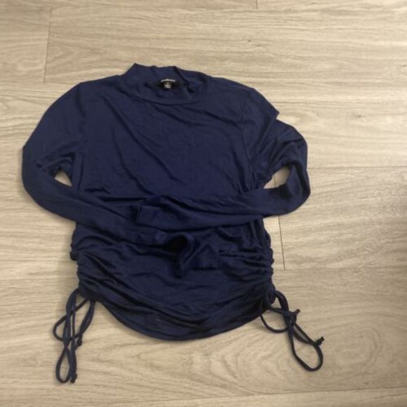 NWOT Ambiance Soft Tie String T-shirt - Size Small - Picture 2 of 3